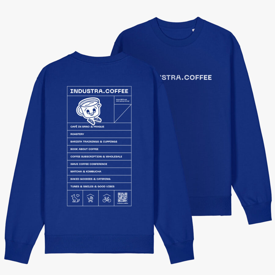 Sweatshirt Industra Coffee Blue