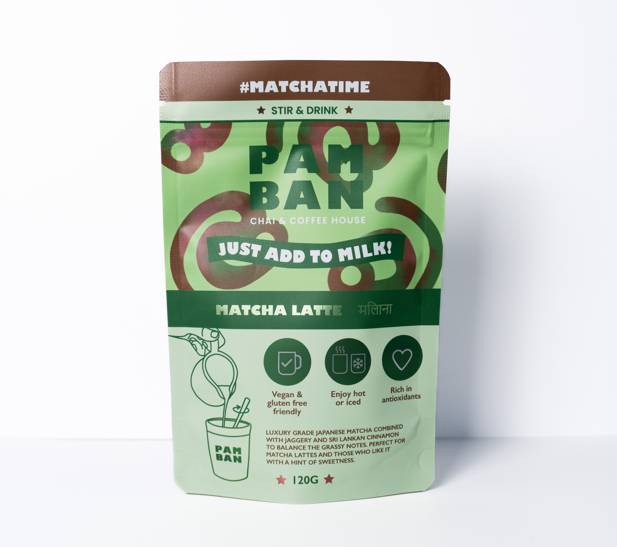 PAMBAN MATCHA LATTE 120 g