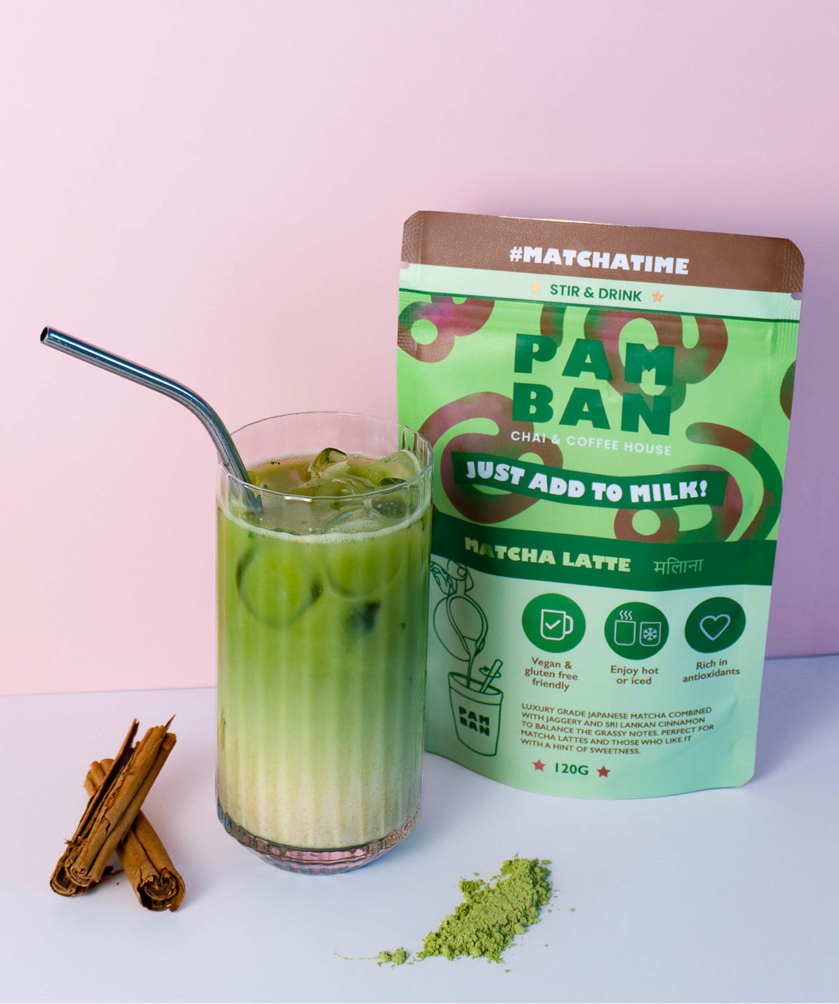 PAMBAN MATCHA LATTE 120 g - Image 4